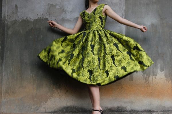 Vestidos de tela jacquard Beautys