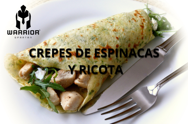 Crepes de espinacas y ricota