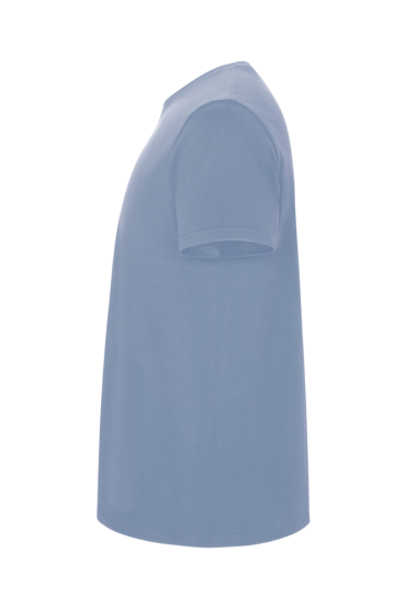 Camiseta azul zen lado