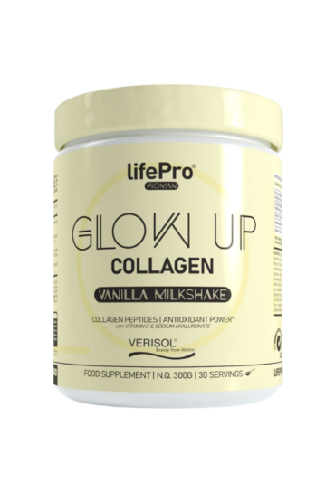 Vainilla milkshake glow up life pro nutrition collageno