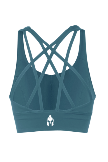 Top deportivo alta sujección warrior spartan verde agua2