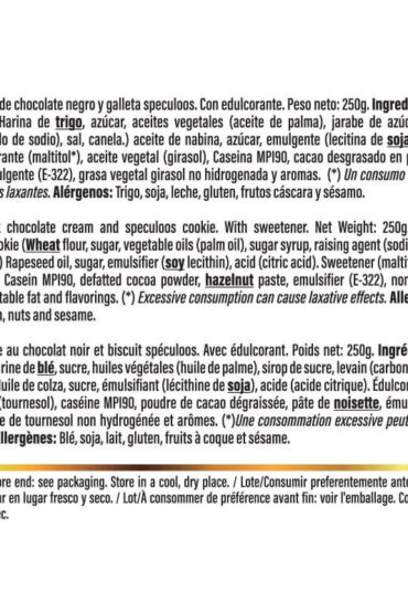 Life pro fit food speculoos dark chocolate 250g (1)