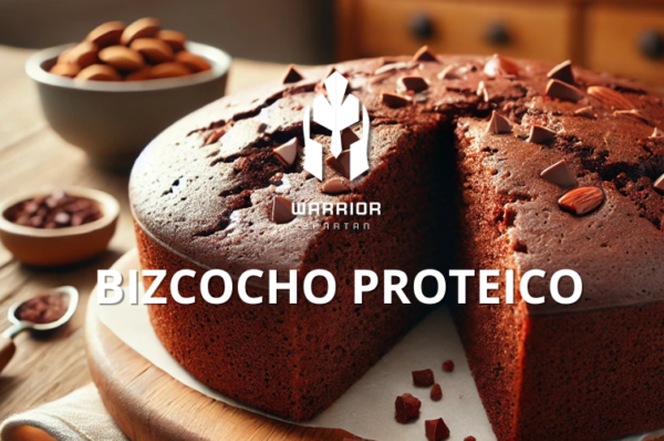 Bizcocho proteinas chocolate