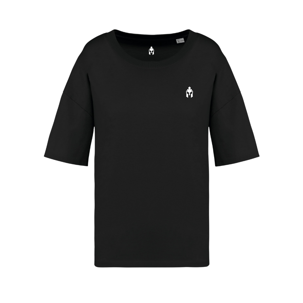 Camiseta oversize mujer algodón orgánico – Ropa deportiva sostenible Warrior Spartan Camiseta oversize mujer algodón orgánico – Ropa deportiva sostenible Warrior Spartan