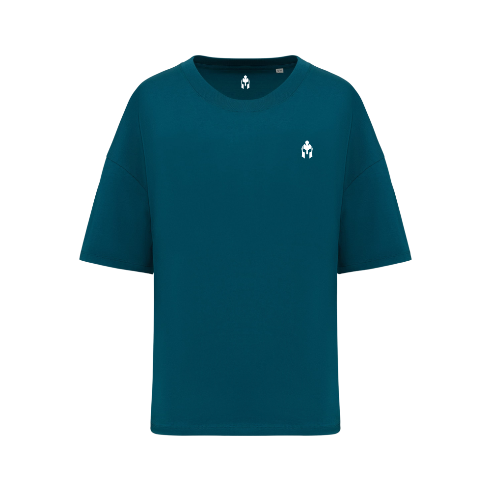 Camiseta oversize mujer algodón orgánico – Ropa deportiva sostenible Warrior Spartan Camiseta oversize mujer algodón orgánico – Ropa deportiva sostenible Warrior Spartan