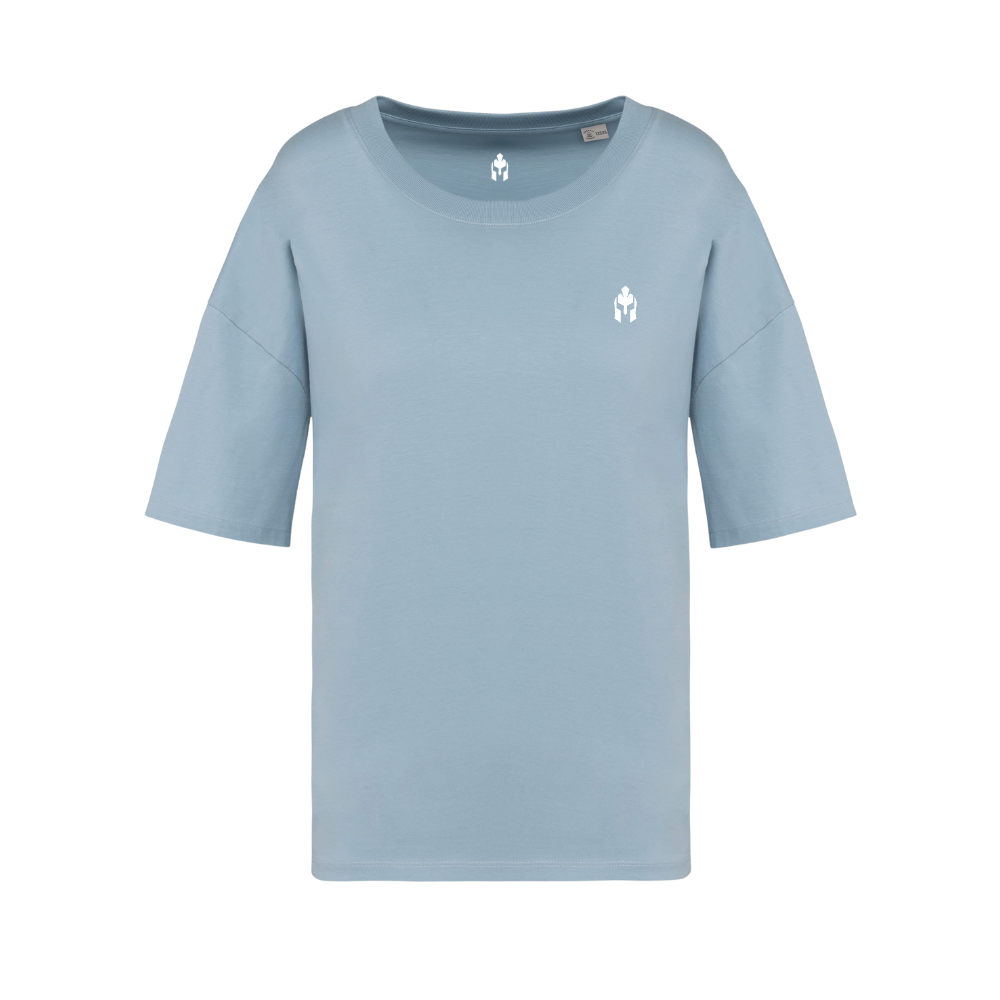 Camiseta oversize mujer algodón orgánico – Ropa deportiva sostenible Warrior Spartan Camiseta oversize mujer algodón orgánico – Ropa deportiva sostenible Warrior Spartan