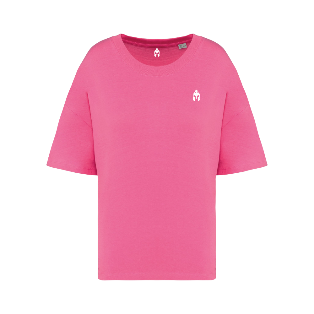 Camiseta oversize mujer algodón orgánico – Ropa deportiva sostenible Warrior Spartan Camiseta oversize mujer algodón orgánico – Ropa deportiva sostenible Warrior Spartan