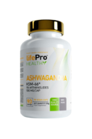 Suplemento de Ashwagandha de Life Pro Nutrition en formato cápsulas, disponible en Warrior Spartan.
