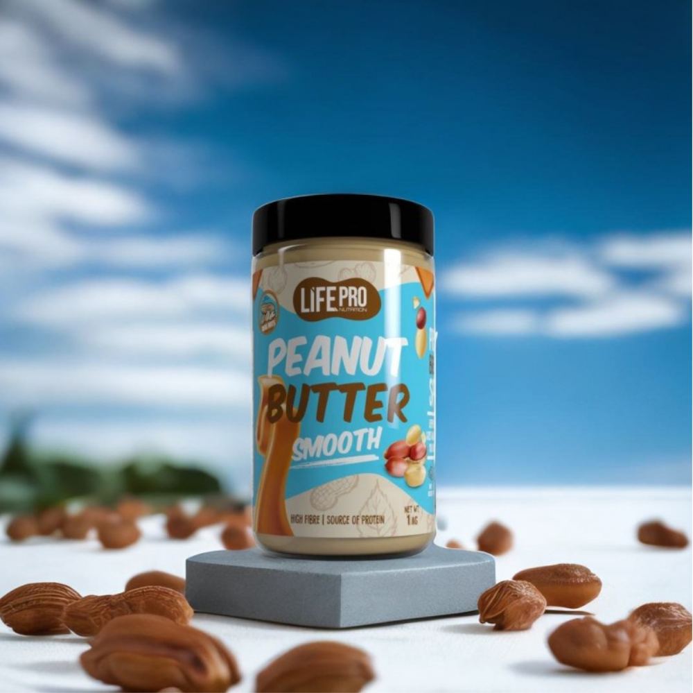 Crema cacahuete life pro fit food peanut butter smooth 1kg2 Crema cacahuete life pro fit food peanut butter smooth 1kg2